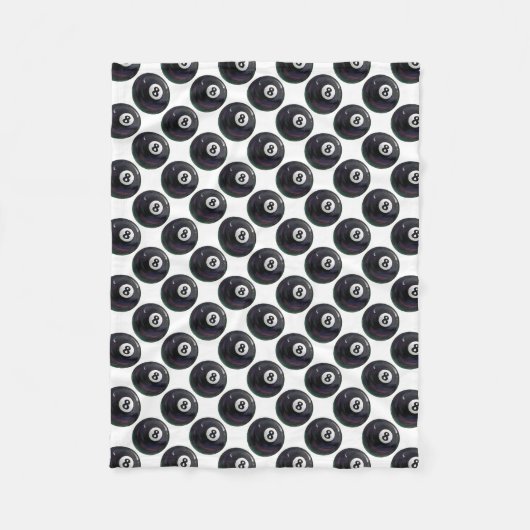 Couverture Polaire Motif de 8 boules (Devant)