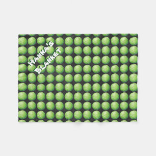 Couverture Polaire Motif de balle de tennis pour animaux