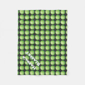 Couverture Polaire Motif de balle de tennis pour animaux (Devant)