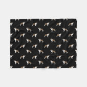 Couverture Polaire Motif de Bernards de saint (Devant (Horizontal))