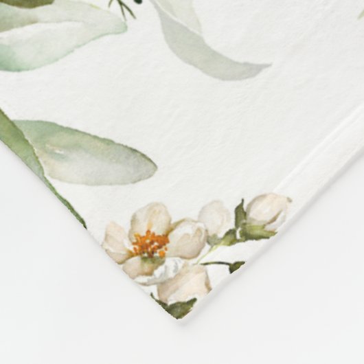 Couverture Polaire Motif de bouquet de fleurs Red Peony (Coin)