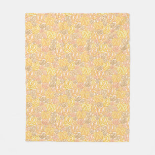 Couverture Polaire Motif de bretzel