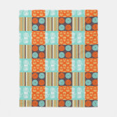 Couverture Polaire motif de Bruit-art - cousant (Devant)