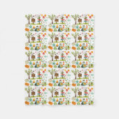 Couverture Polaire Motif de camping Lrow Blanket (Devant)