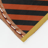 Couverture Polaire Motif de chaîne, motif d'écharpe. design foulard b (Coin)