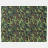COUVERTURE POLAIRE MOTIF DE CHASSE CAMOFLAGE (Devant (Horizontal))