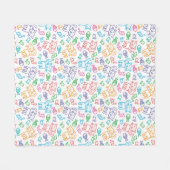 Couverture Polaire motif de chat (Devant (Horizontal))