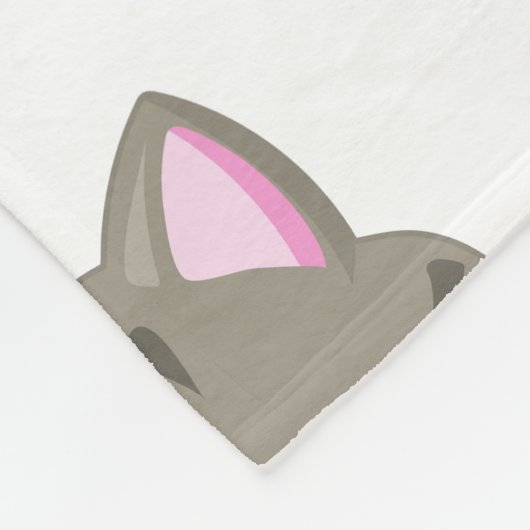 Couverture Polaire Motif De Chats, Chats Mignons, Chatons, Poisson (Coin)