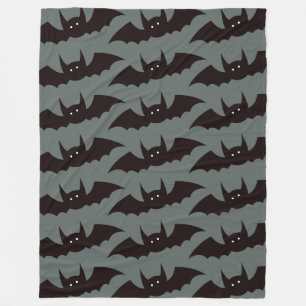 Couverture Polaire Motif de chaume éffrayant