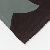 Couverture Polaire Motif de chaume éffrayant (Coin)