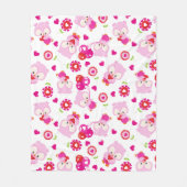 Couverture Polaire Motif De Chouettes, Chouettes Mignonnes, Chouettes (Devant)