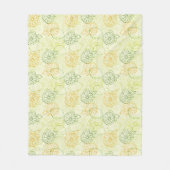 Couverture Polaire Motif de citron (Devant)
