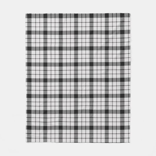 Couverture Polaire Motif de clan écossais de MacFarlane Plaid Tartan (Devant)