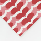 Couverture Polaire Motif de coeur (Coin)