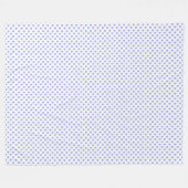 Couverture Polaire Motif de cœur Pastelcore (Devant (Horizontal))