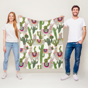Couverture Polaire Motif de collection de Llamarama