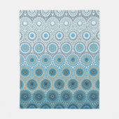 Couverture Polaire Motif de conception ethnique (Devant)