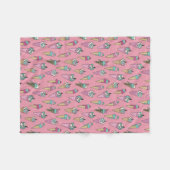 Couverture Polaire Motif de cône de crème glacée (Devant (Horizontal))