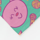 Couverture Polaire Motif de coton Monogram Fleece Blanche (Coin)