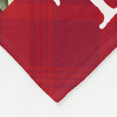 Couverture Polaire Motif de courtepointe Vintage Christmas Tree (Coin)