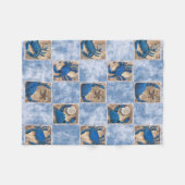 Couverture polaire Motif de crabe bleu (Devant (Horizontal))