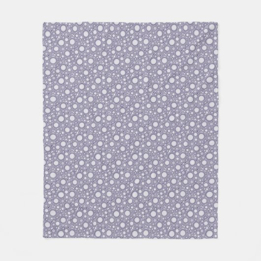 Couverture polaire Motif de cratère de lune (Devant)