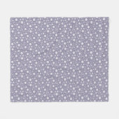 Couverture polaire Motif de cratère de lune (Devant (Horizontal))