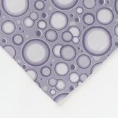 Couverture polaire Motif de cratère de lune (Coin)