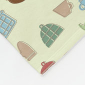 Couverture Polaire Motif de cuisine (Coin)