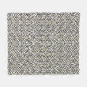 Couverture Polaire Motif de damassé (Devant (Horizontal))