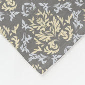 Couverture Polaire Motif de damassé (Coin)