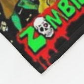Couverture Polaire Motif de dessin animé Zombie (Coin)