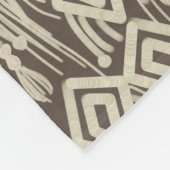 Couverture Polaire Motif de dessin de Tricot de Macrame Bohemian (Coin)