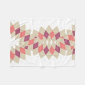 Couverture Polaire Motif de Diamond Swirl (Devant (Horizontal))