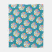 Couverture Polaire Motif de disque (Devant)