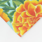 Couverture Polaire Motif de fleurs Marigold (Coin)