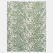 Couverture Polaire Motif de fleurs, William Morris (Devant)