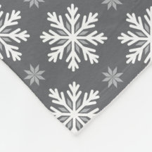 Motif de flocon de neige de couleur personnalisée