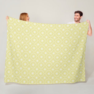 Couverture Polaire Motif de flocons de neige doux et chaud