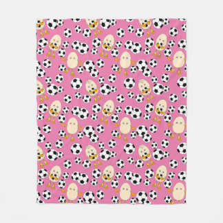 Couverture Polaire Motif de football Egghead