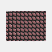 Couverture Polaire Motif de football peint (Devant (Horizontal))