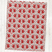 Couverture Polaire Motif de forêt d'écureuils