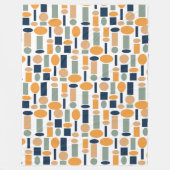 Couverture Polaire Motif de forme (Devant)