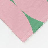 Couverture Polaire Motif de formes moyennes du milieu du siècle rétro (Coin)