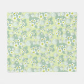 Couverture Polaire Motif de fraises (Devant (Horizontal))
