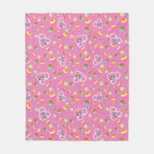 Couverture Polaire Motif de gâteau d'anniversaire d'Abby Cadabby