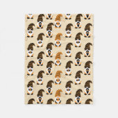 Couverture Polaire Motif De Gnomes, Halloween Gnomes Trick Ou Treat (Devant)