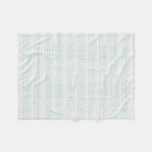 Couverture Polaire Motif de goutte de pluie (Devant (Horizontal))