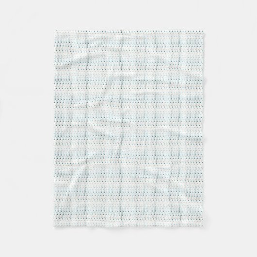 Couverture Polaire Motif de goutte de pluie (Devant)