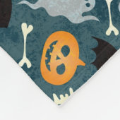Couverture Polaire Motif de Halloween (Coin)